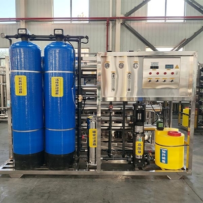 단 단계 역오스모시스 시스템 물 처리 공장 2000 L/H 저렴한 가격