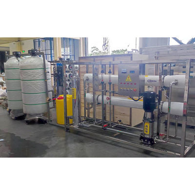 산업용 식수처리를 위한 PLC 제어 4T/h 역오스모시 Ro 시스템