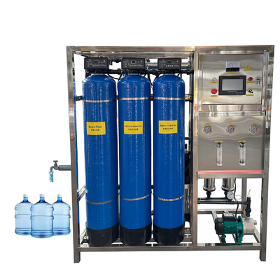 500lph Ro 플랜트 500lph Ro 시스템 500lph 역오스모시 Ro 물 시스템 음용용 순수 기계 샤워 가정용